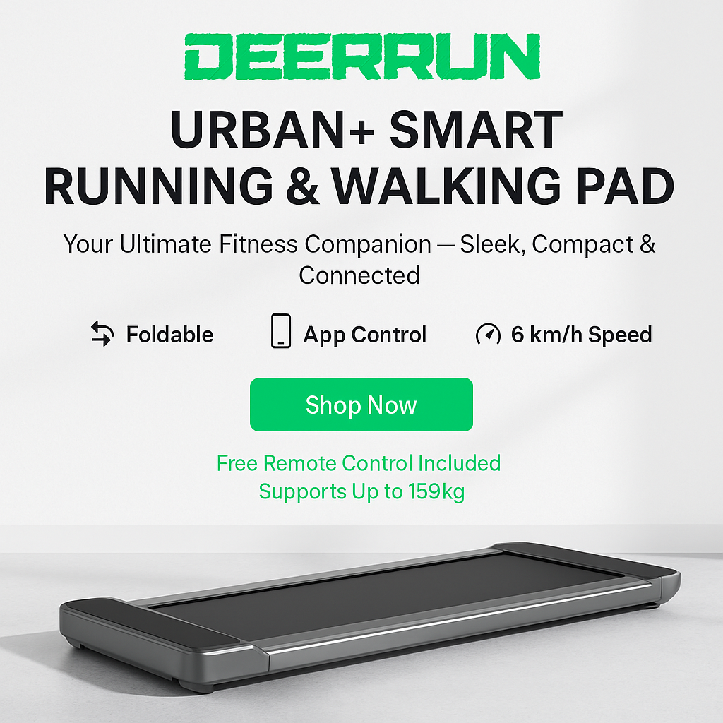 Never Skip a Workout Again! StealthStride Under-Desk Treadmill for Seamless Movement