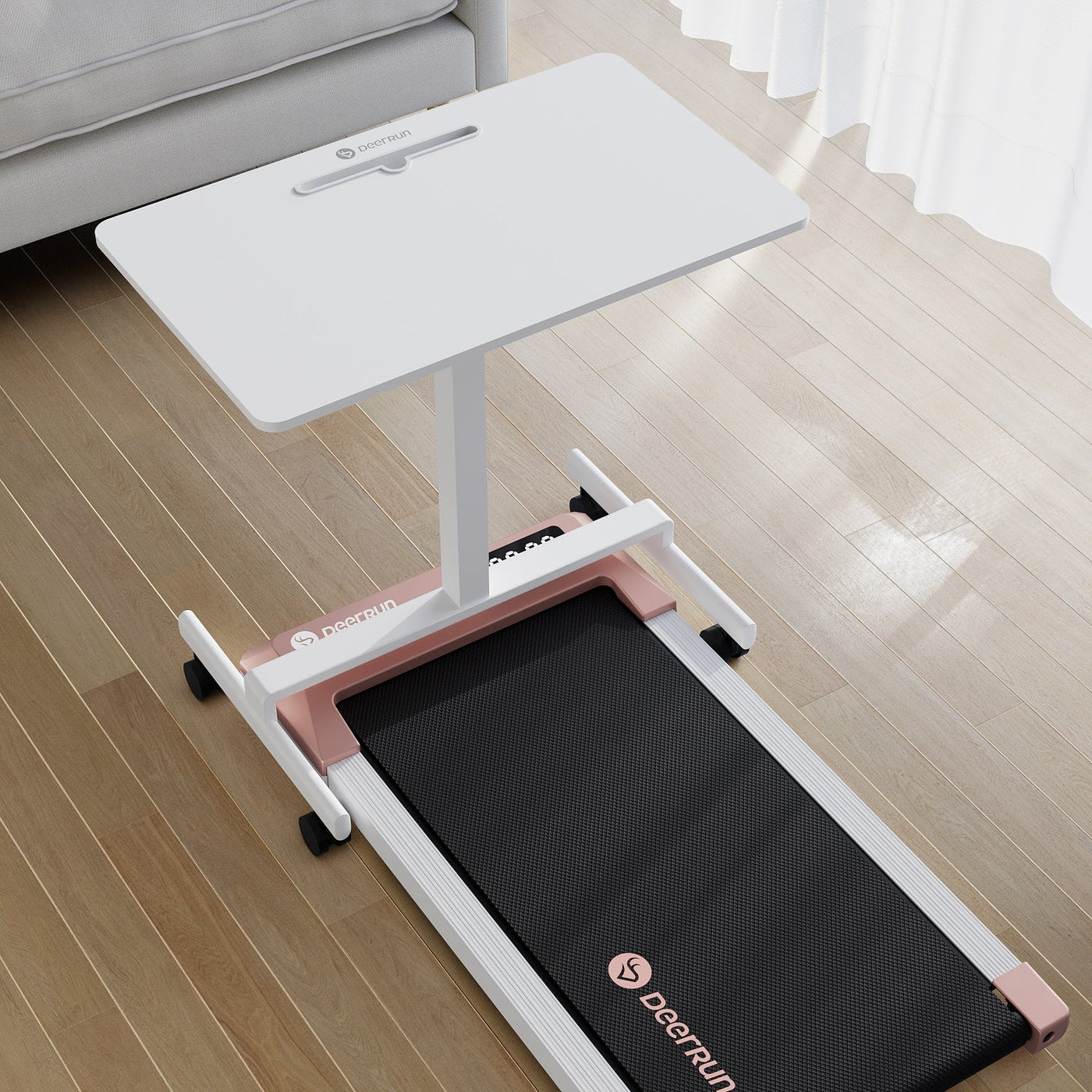 Never Skip a Workout Again! StealthStride Under-Desk Treadmill for Seamless Movement